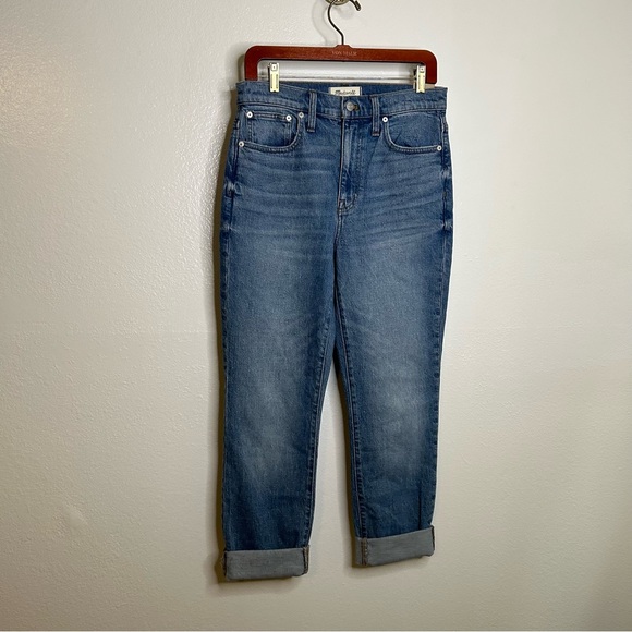 NWT Madewell The High Rise Slim Boyjean 26 - Picture 5 of 15